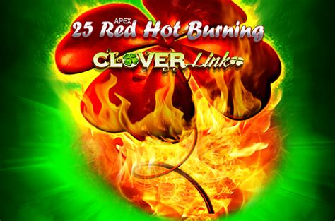 25 Red Hot Burning Clover Link Blaze